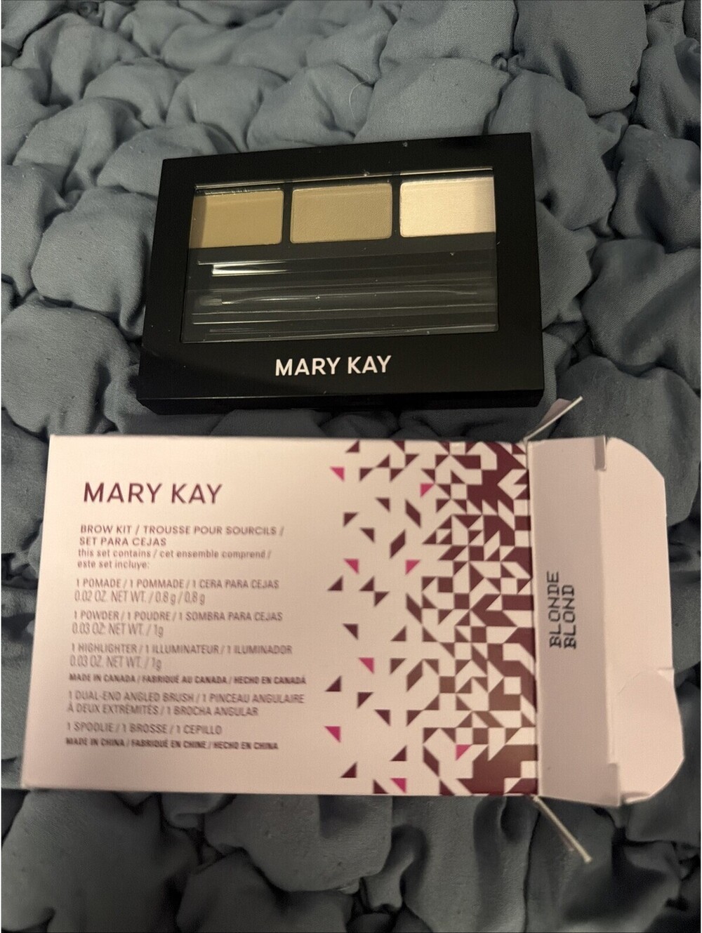 NEW Mary Kay Brow Kit includes Pomade, Powder & Highlighter Blonde Blond 232586